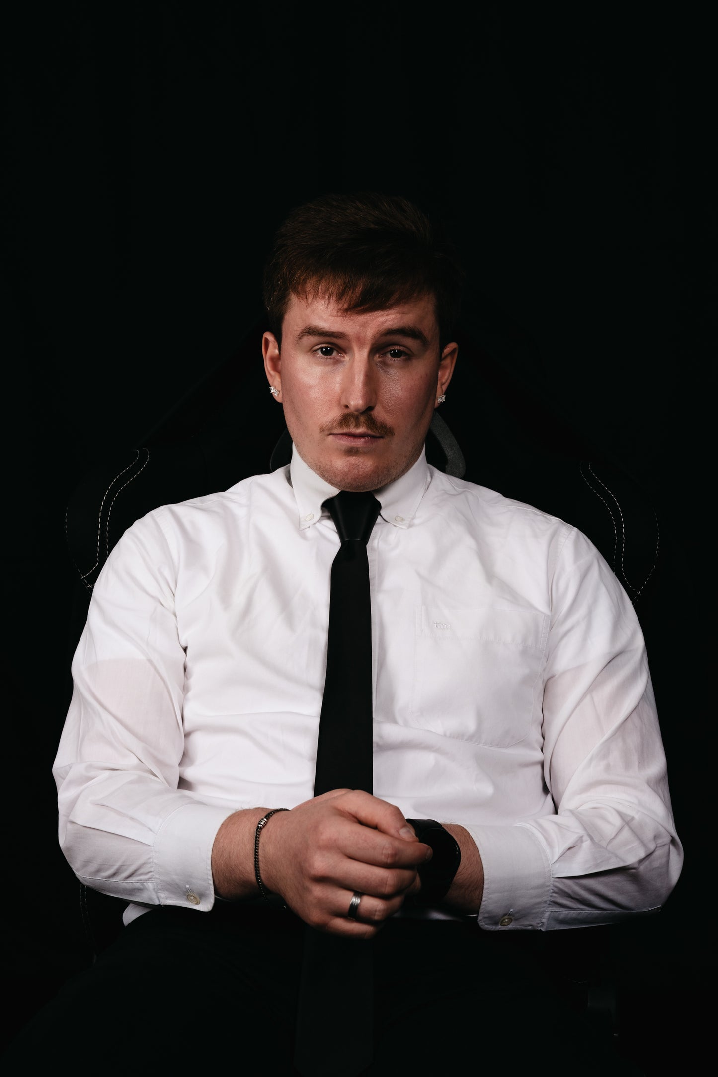 Sophistiq™ Silk Tie, Black